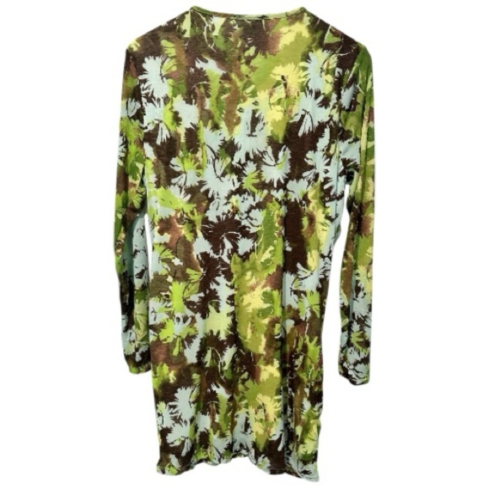 Future Collection Green Floral BodyCon Mini Dress - Picture 6 of 13